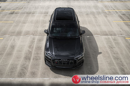 Black  Audi Q7 1-Piece VS HF-71 Matte Bronze 240903