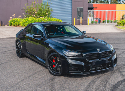 Black BMW 2-Series 1-Piece VS HF-51 Matte Black  240802