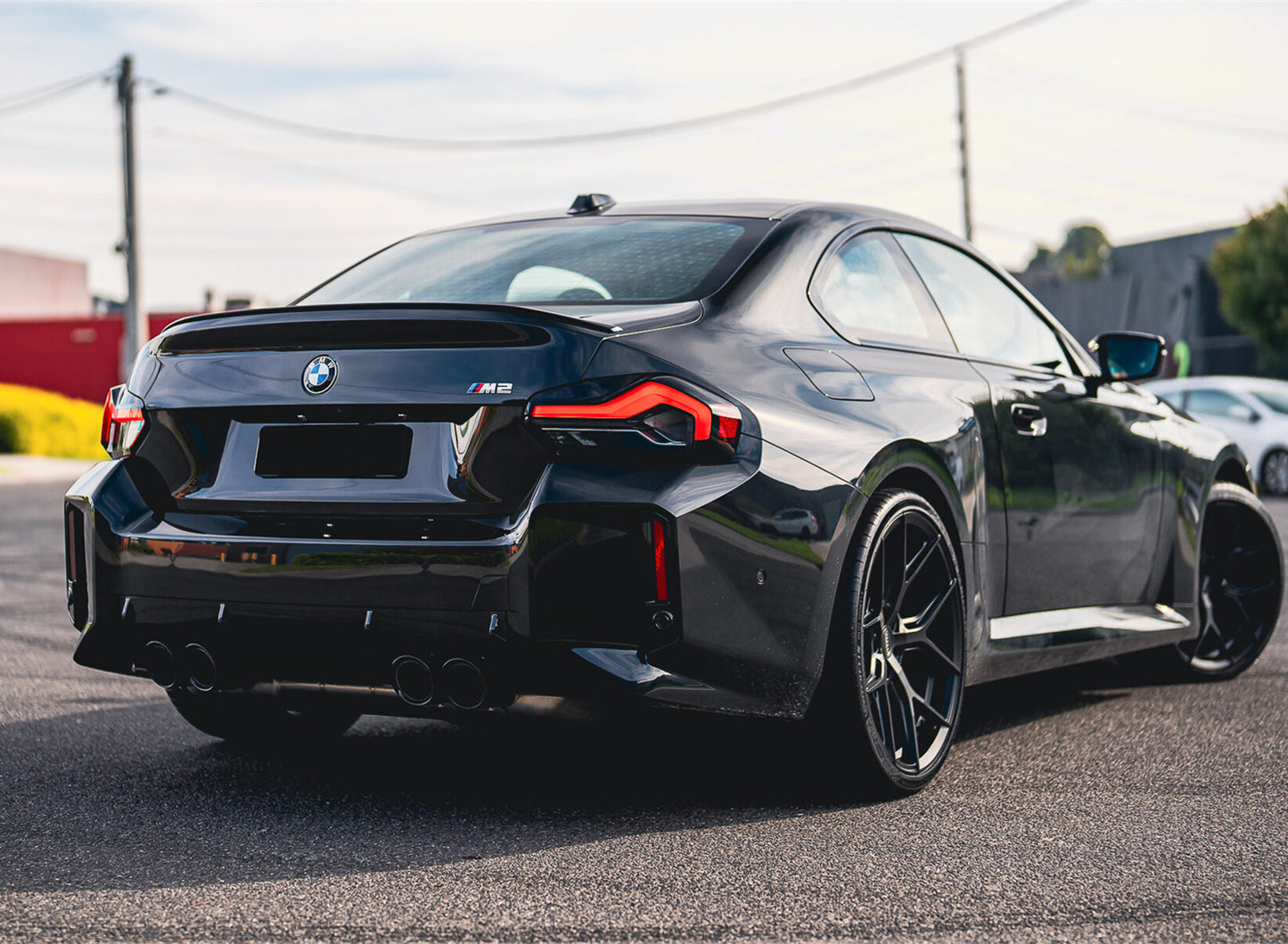 Black BMW 2-Series 1-Piece VS HF-51 Matte Black  240802