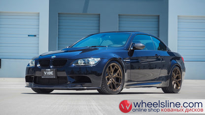 Black BMW 3-Series 1-Piece VS HF-51 Matte Bronze  240801