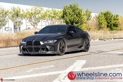 Black BMW 4-Series 1-Piece VS HF-51 Gloss Black  240802