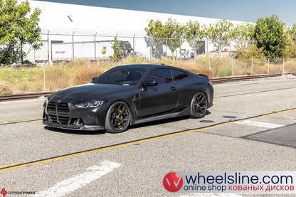 Black BMW 4-Series 1-Piece VS HF-51 Gloss Black  240802