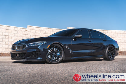 Black BMW 8-Series 1-Piece VS HF-51 Gloss Black  240807