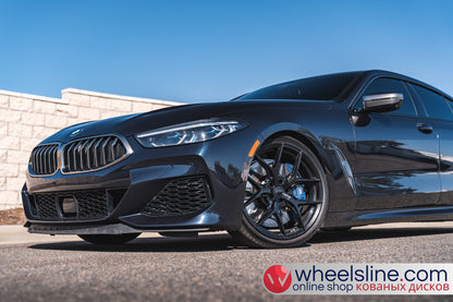 Black BMW 8-Series 1-Piece VS HF-51 Gloss Black  240807