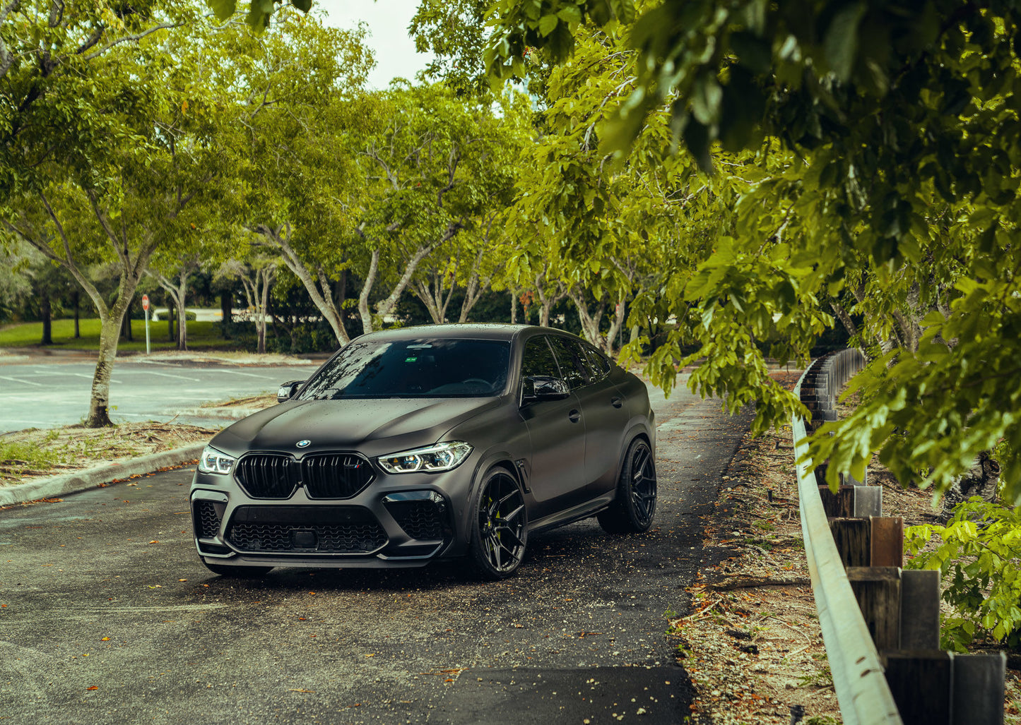 Black BMW X6 1-Piece VS EVO-41 Gloss Black  240807