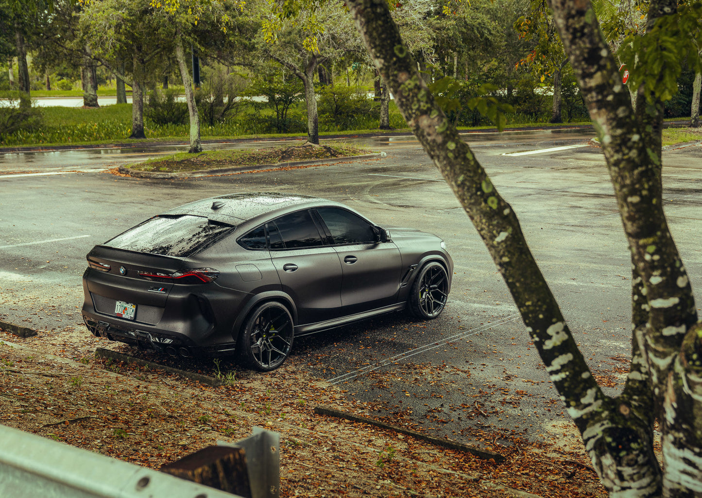 Black BMW X6 1-Piece VS EVO-41 Gloss Black  240807