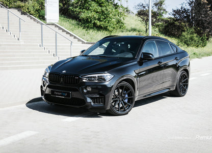 Black BMW X6 1-Piece VS HF-31 Gloss Black  240807