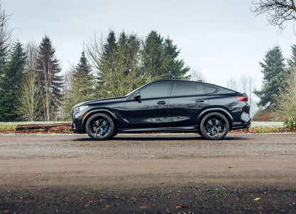 Black BMW X6 1-Piece VS HF-51 Gloss Black  240807