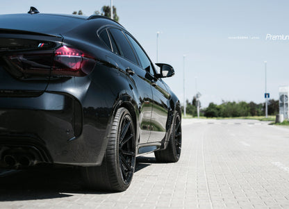 Black BMW X6 1-Piece VS HF-31 Gloss Black  240807