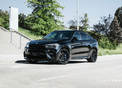 Black BMW X6 1-Piece VS HF-31 Gloss Black  240807