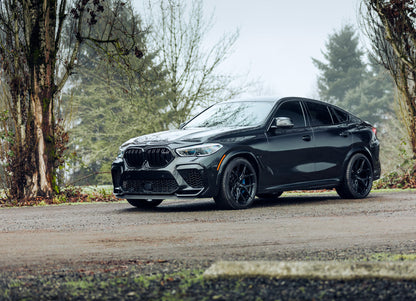 Black BMW X6 1-Piece VS HF-51 Gloss Black  240807