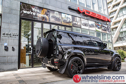 Black Land Rover Defender 1-Piece VS UV-41 Gloss Black 240824