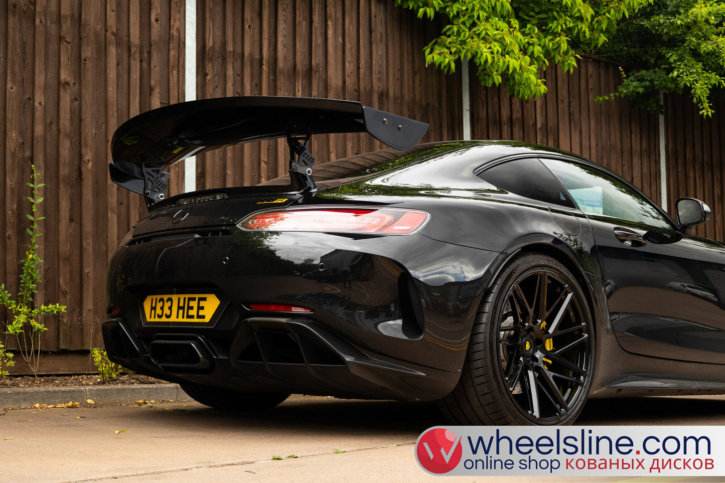 Black Mercedes AMG GT 1-Piece VS VPS-314T1 Gloss Black  240802