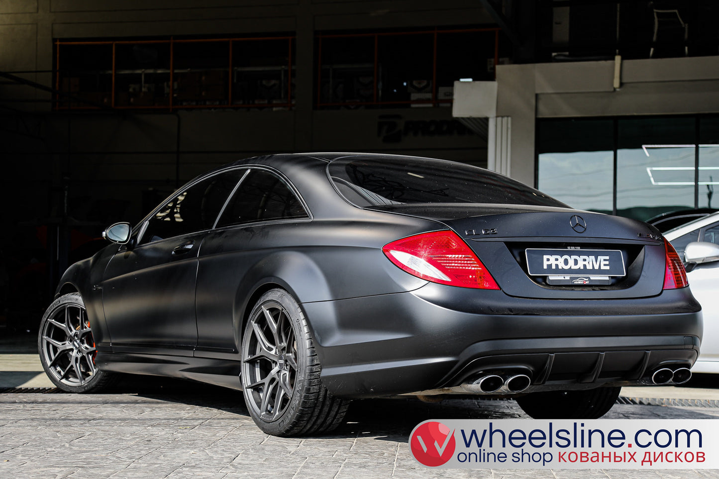 Black Mercedes CL 1-Piece VS HF-51 Matte Black 240821