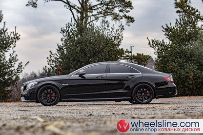 Black Mercedes CLS 1-Piece VS HF-31 Matte Black 240802