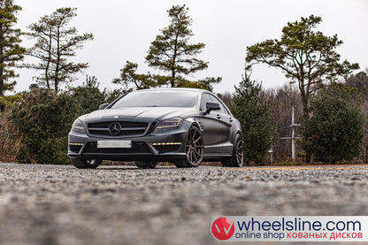 Black Mercedes CLS 1-Piece VS HF-31 Matte Bronze 240803