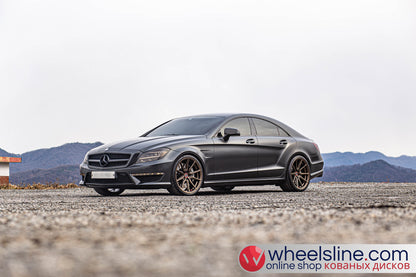 Black Mercedes CLS 1-Piece VS HF-31 Matte Bronze 240803