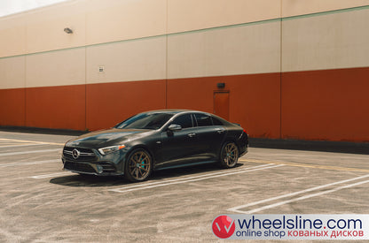 Black Mercedes CLS 1-Piece VS HF-31 Matte Bronze 240803