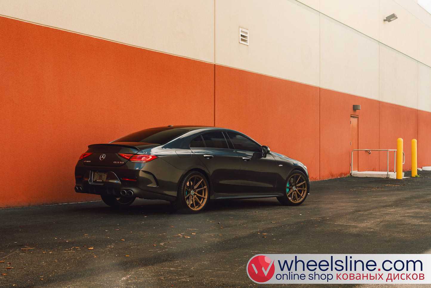 Black Mercedes CLS 1-Piece VS HF-31 Matte Bronze 240803