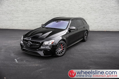 Black Mercedes E 1-Piece VS GNS-31 Gloss Gunmetal 240803