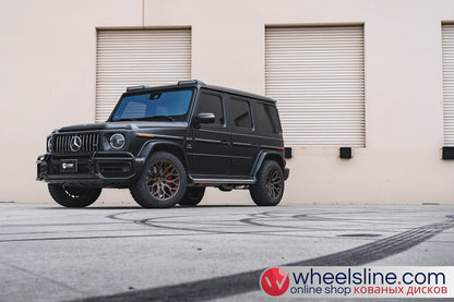 Black Mercedes G 1-Piece VS HF-21 Frosted Bronze 240803