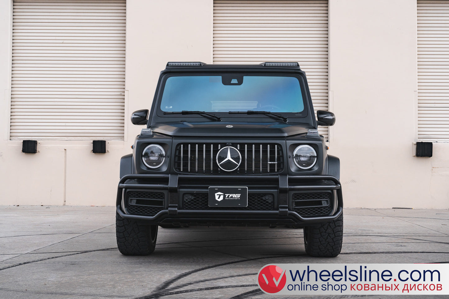 Black Mercedes G 1-Piece VS HF-21 Frosted Bronze 240803