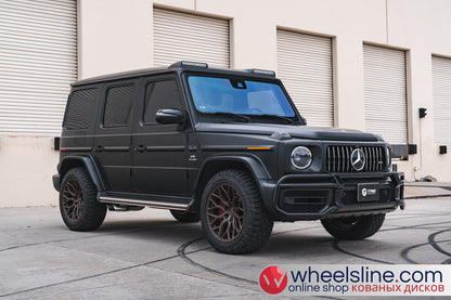 Black Mercedes G 1-Piece VS HF-21 Frosted Bronze 240803