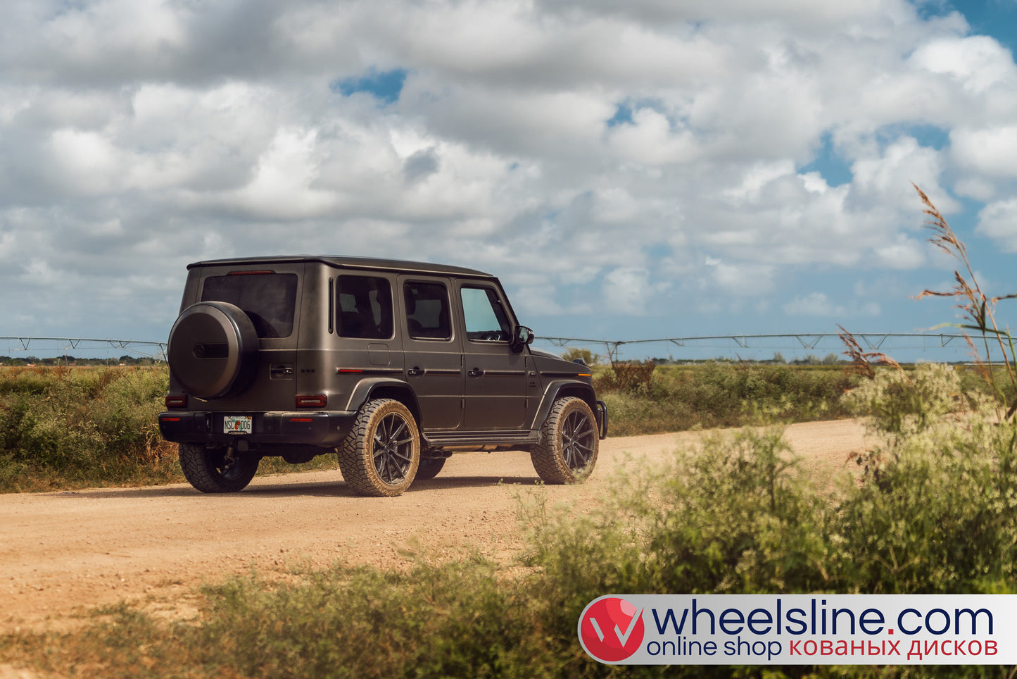 Black  Mercedes G 1-Piece VS HF-31 Gloss Black 240803