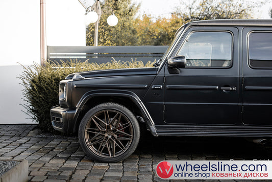 Black Mercedes G 1-Piece VS HF-71 Frosted Bronze 240805