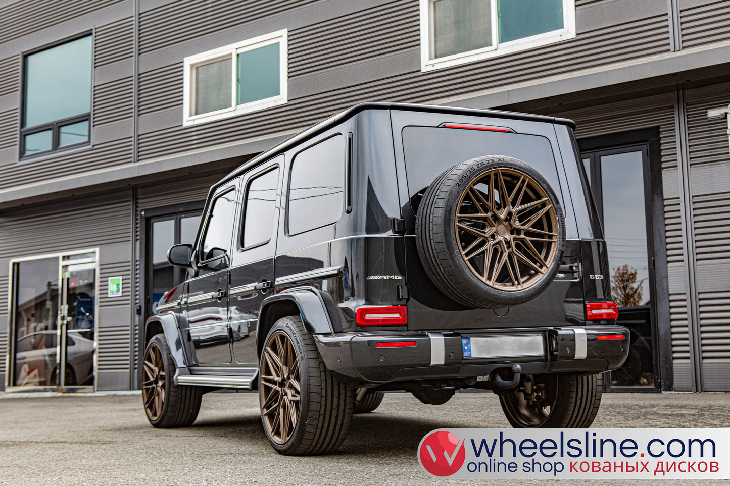 Black Mercedes G 1-Piece VS HF-71 Frosted Bronze 240805