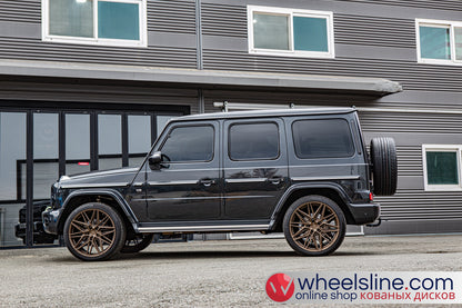 Black Mercedes G 1-Piece VS HF-71 Frosted Bronze 240805