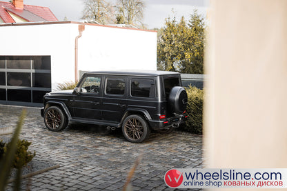 Black Mercedes G 1-Piece VS HF-71 Frosted Bronze 240805