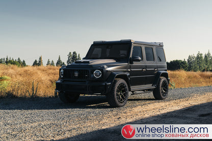 Black Mercedes G 1-Piece VS LC3-011 Frosted Black  240802