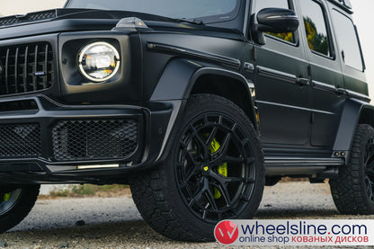 Black Mercedes G 1-Piece VS LC3-011 Frosted Black  240802