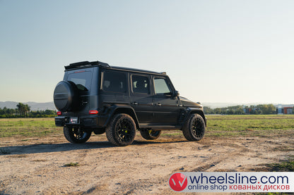 Black Mercedes G 1-Piece VS LC3-011 Frosted Black  240802