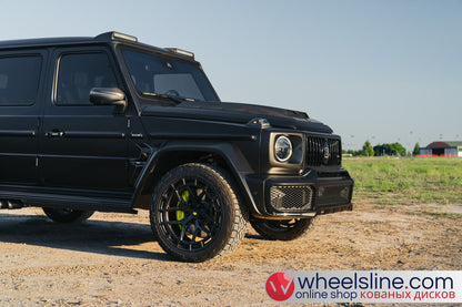 Black Mercedes G 1-Piece VS LC3-011 Frosted Black  240802