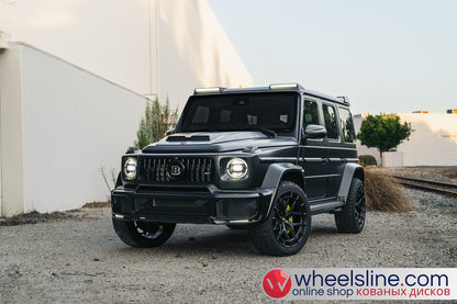 Black Mercedes G 1-Piece VS LC3-011 Frosted Black  240802