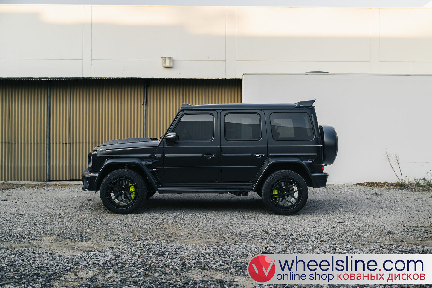 Black Mercedes G 1-Piece VS LC3-011 Frosted Black  240802