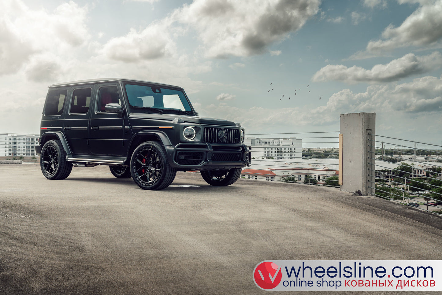 Black Mercedes G 1-Piece VS UV-X1 Gloss Black  240802