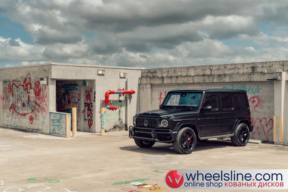 Black Mercedes G 1-Piece VS UV-X1 Gloss Black  240802