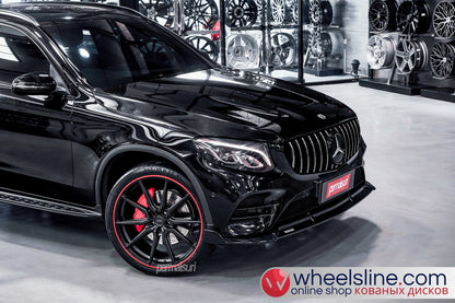 Black Mercedes GLC 1-Piece VS HF-31 Frosted Black 240805