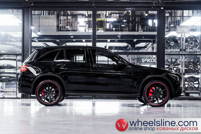 Black Mercedes GLC 1-Piece VS HF-31 Frosted Black 240805