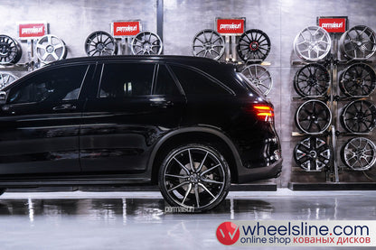 Black Mercedes GLC 1-Piece VS HF-31 Frosted Black 240805