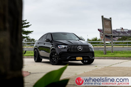 Black Mercedes GLE 1-Piece VS HF-4T1 Matte Black 240802