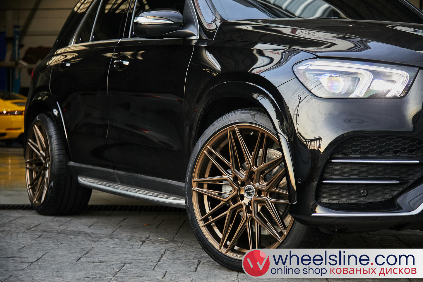 Black Mercedes GLE 1-Piece VS HF-71 Matte Bronze  240802-1