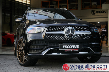 Black Mercedes GLE 1-Piece VS HF-71 Matte Bronze  240802-1