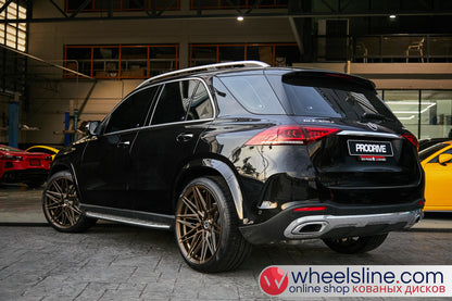 Black Mercedes GLE 1-Piece VS HF-71 Matte Bronze  240802-1