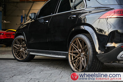 Black Mercedes GLE 1-Piece VS HF-71 Matte Bronze  240802-1