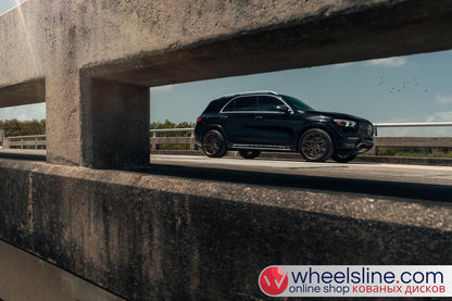 Black Mercedes GLE 1-Piece VS HF-71 Matte Bronze  240802-1