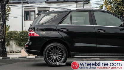 Black Mercedes ML 1-Piece VS VFS-21 Matte Gunmetal 240802